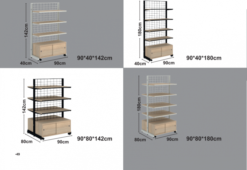 Cadeiras de madeira Slim + Cabinet